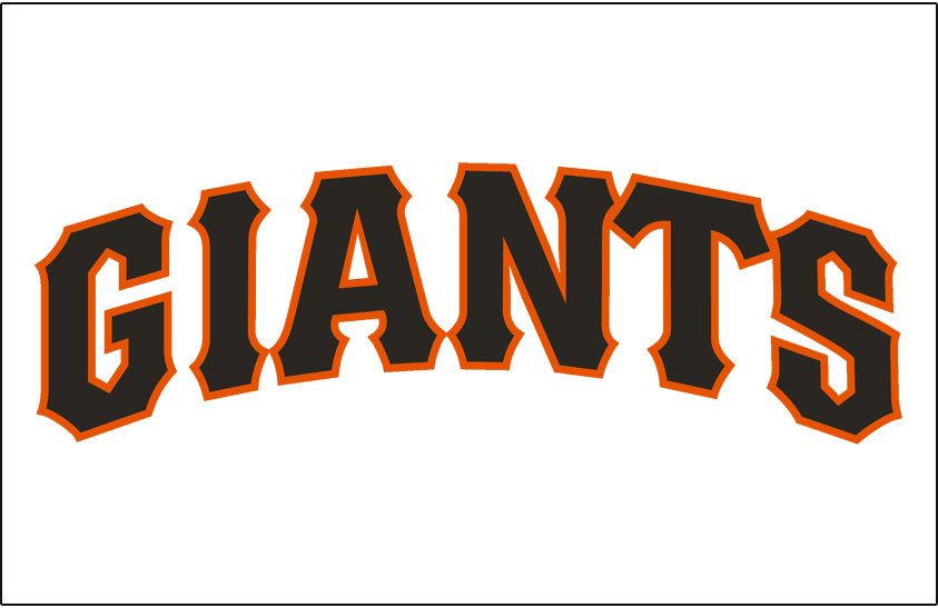 San Francisco Giants 1994-1999 Jersey Logo fabric transfer